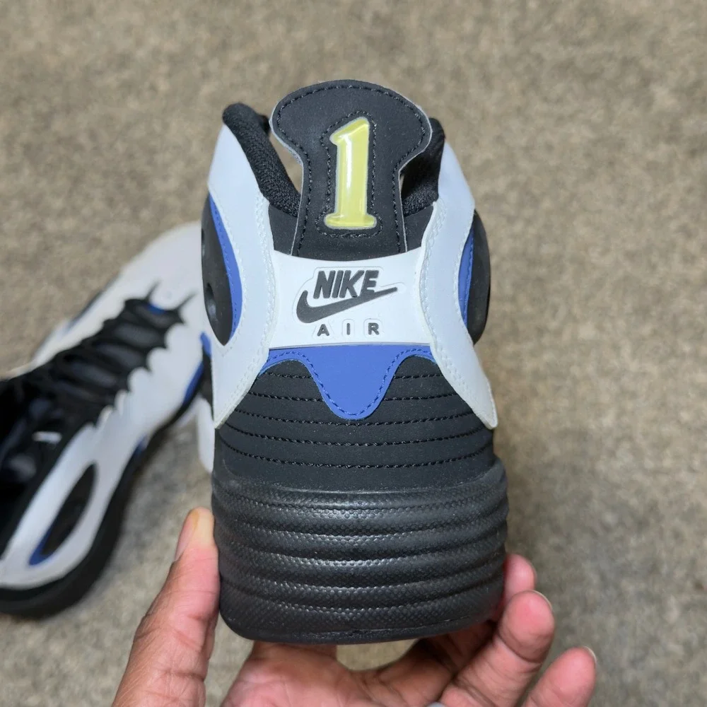 Nike Air Flight One Orlando Magic White Black Royal Blue 520502-110 Mens Size 10